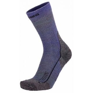 Lowa Hiking Sock Crew Trekking (Merino Wool, Honeycomb Structure) Purple - 1 Pair